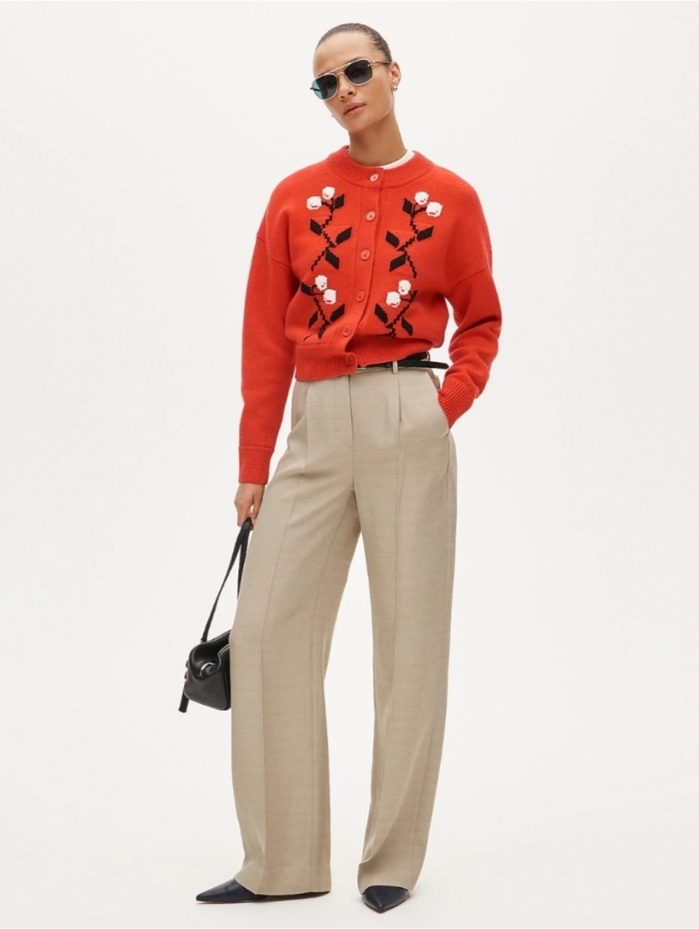 J.Crew Essential Wide-Leg Pant in Luster Canvas - Picture 2 of 10